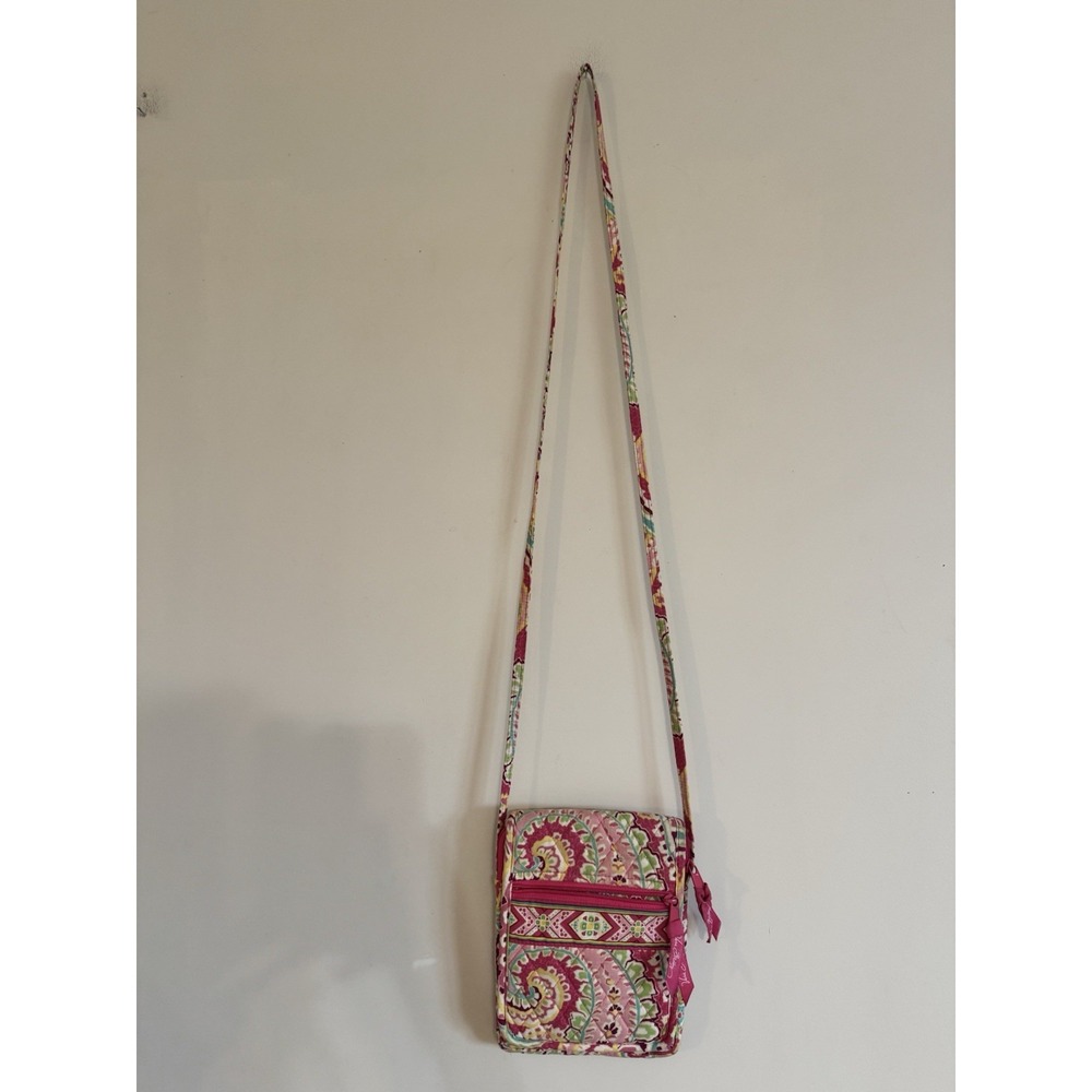 Vera Bradley Mini Hipster Capri Melon Crossbody Purse Bag Retired